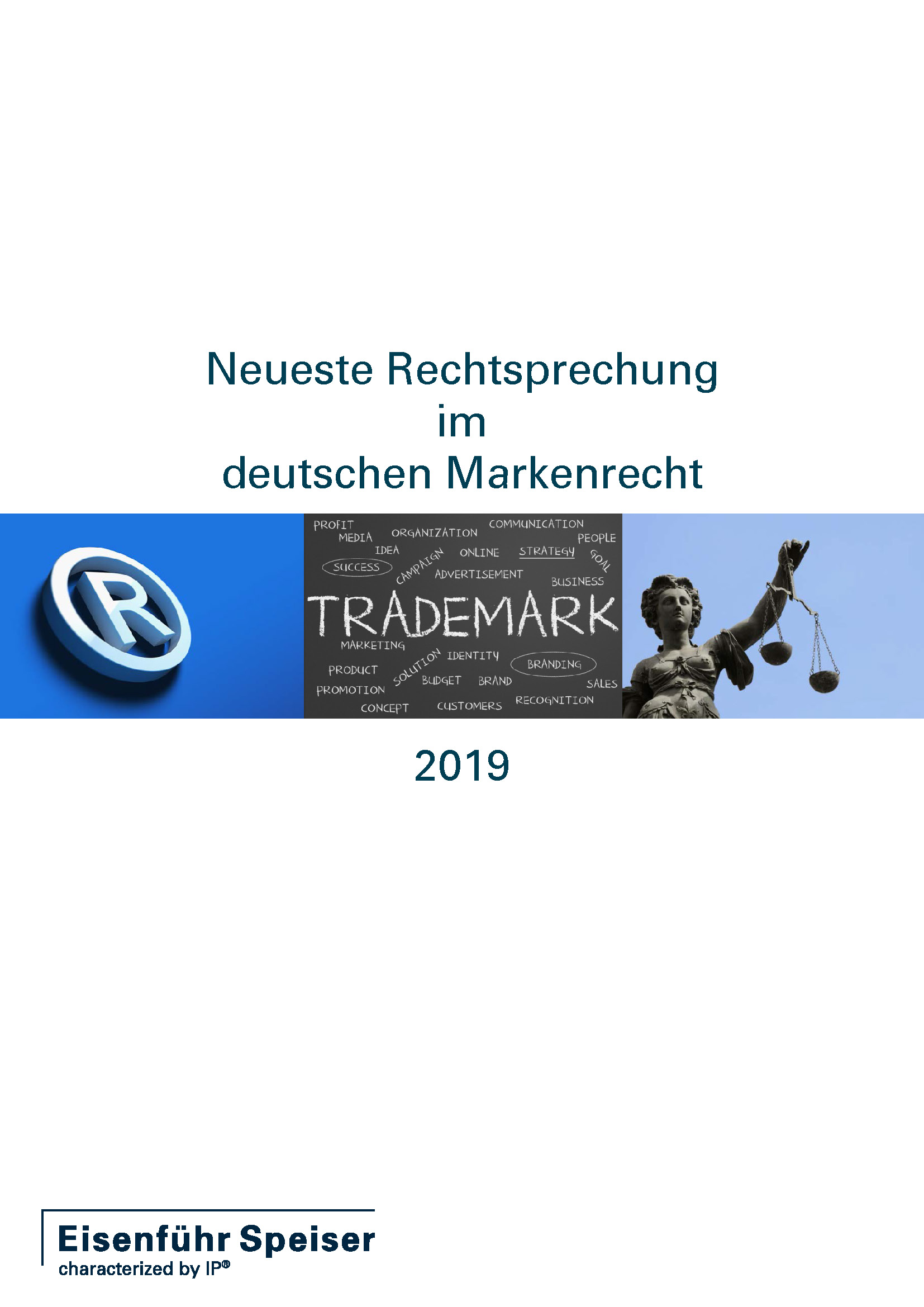 Neueste Rechtsprechung im deutschen Markenrecht 2019