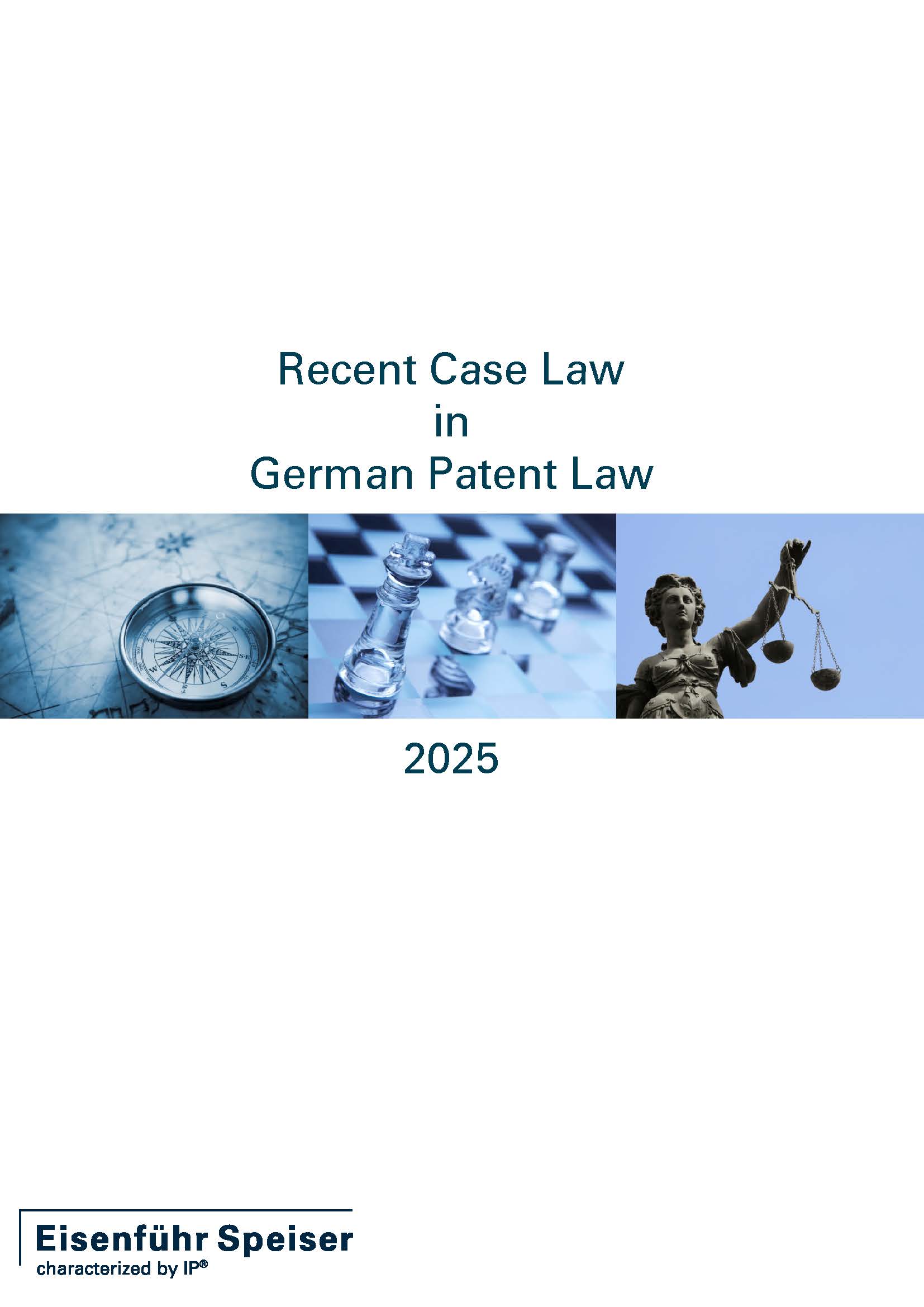 Recent Case Law in German Patent Law 2025