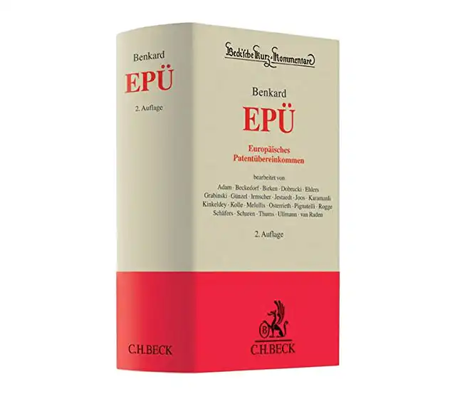 2. Auflage des „Beck’schen Kommentars“ zum Europäischen Patentübereinkommen
